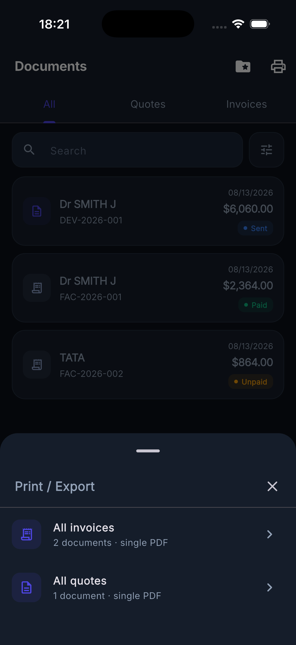 Notaro App Screenshot 3